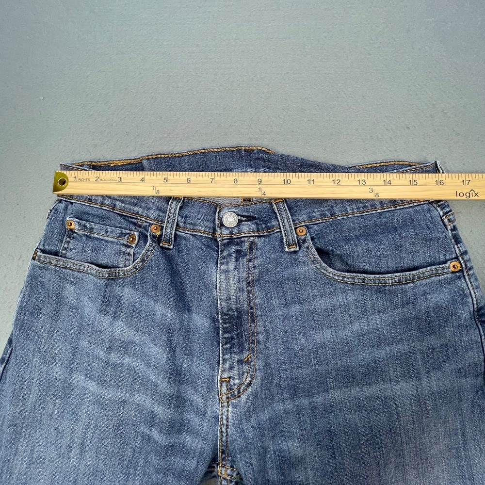 Levi's Blue 559 Relaxed Straight Leg Denim Jeans Mens 32x32 - Picture 7 of 12